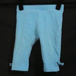 H&M | 1.5 - 2 years | Light Blue Leggings | Bow Accent | Slit Bottom Sides